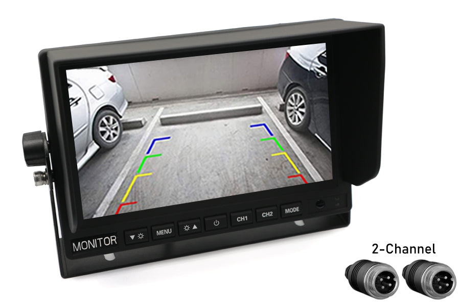 7 Inch Rear View Camera Monitor/Screen (4 PIN Connection)