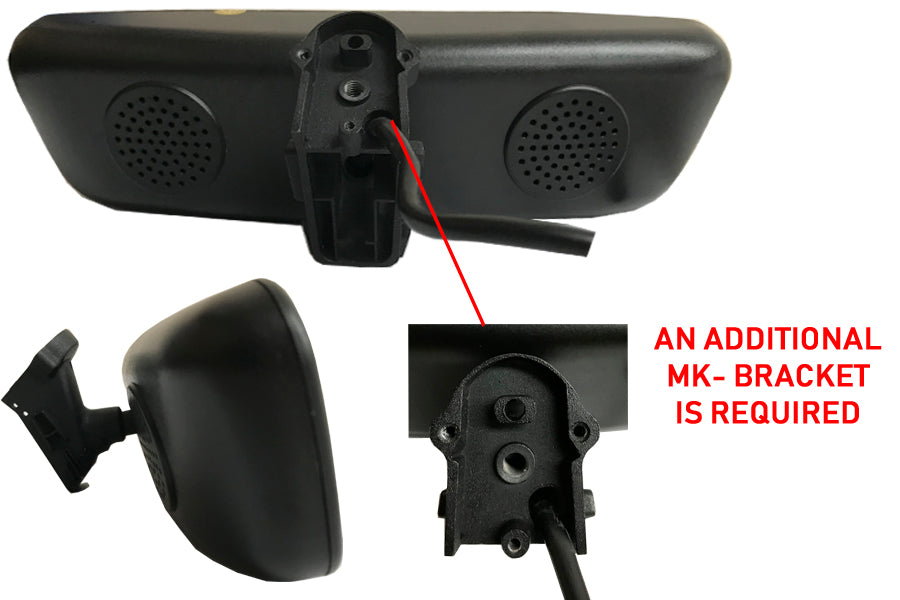 4.5 Inch Rear View Mirror Monitor (Extra Bracket Required)
