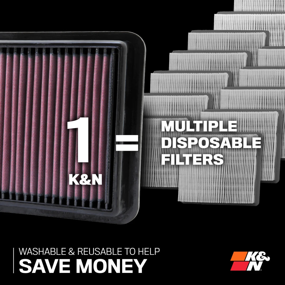 K&N Long-life Air Filter (33-2001)