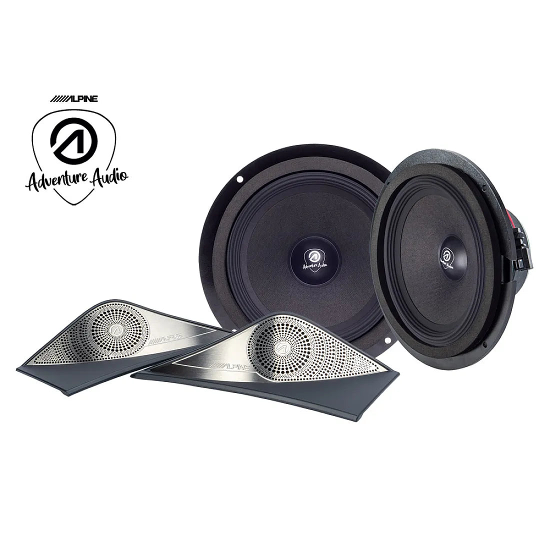 Alpine SPC-106S907-2 - 6.5" 2-Way Component Speaker Upgrade for Sprinter 907 / 910 2018>