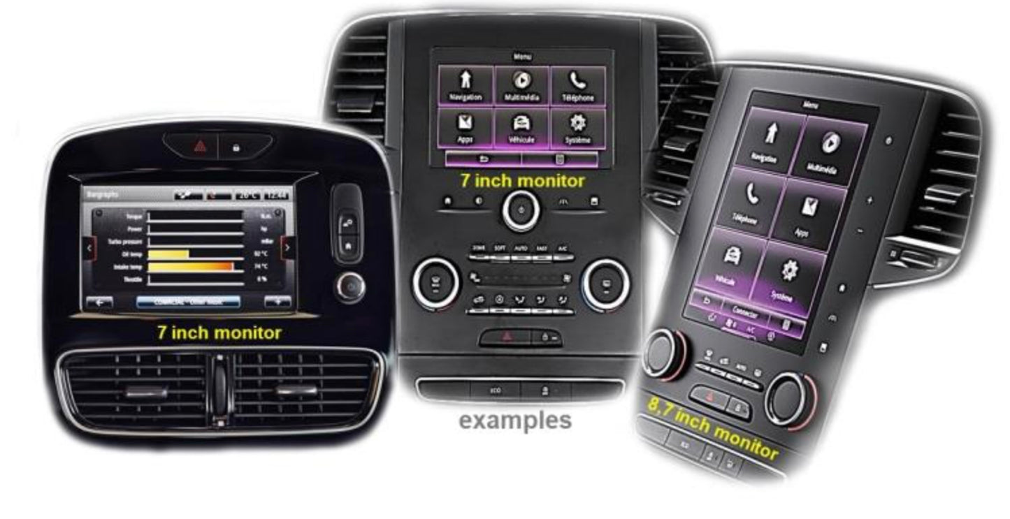 Add a Camera to OEM Renault Master (2010-2019) With R-LINK2 Infotainment (7" or 8.7" Monitor)