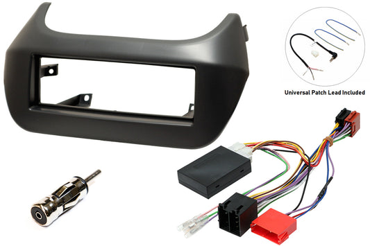 Peugeot Bipper (2009-2017) Complete Single DIN Car Stereo Upgrade Fitting Kit