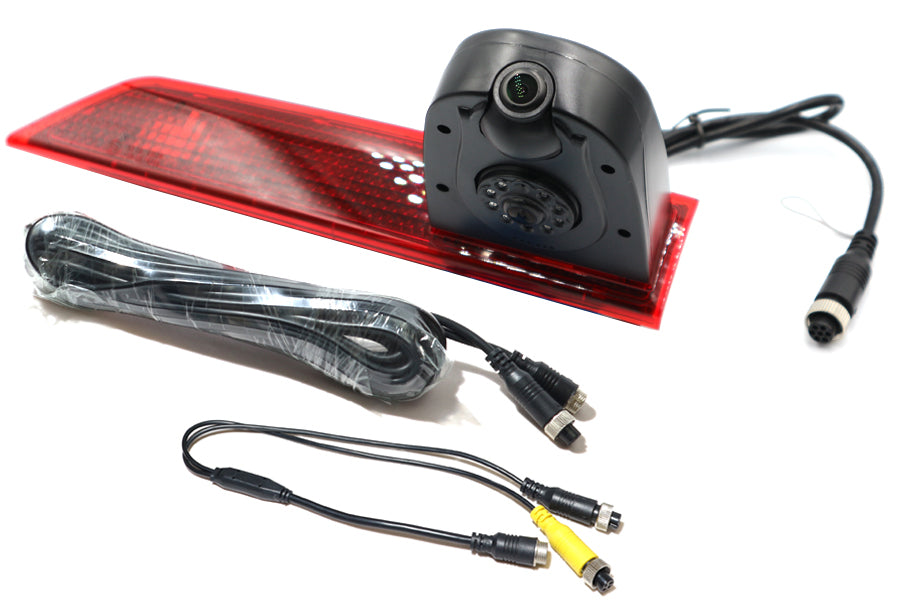 Ford Transit Custom (2016 Onwards) DUAL LENS High Level Brake Light Rear View Camera (LED BULB)