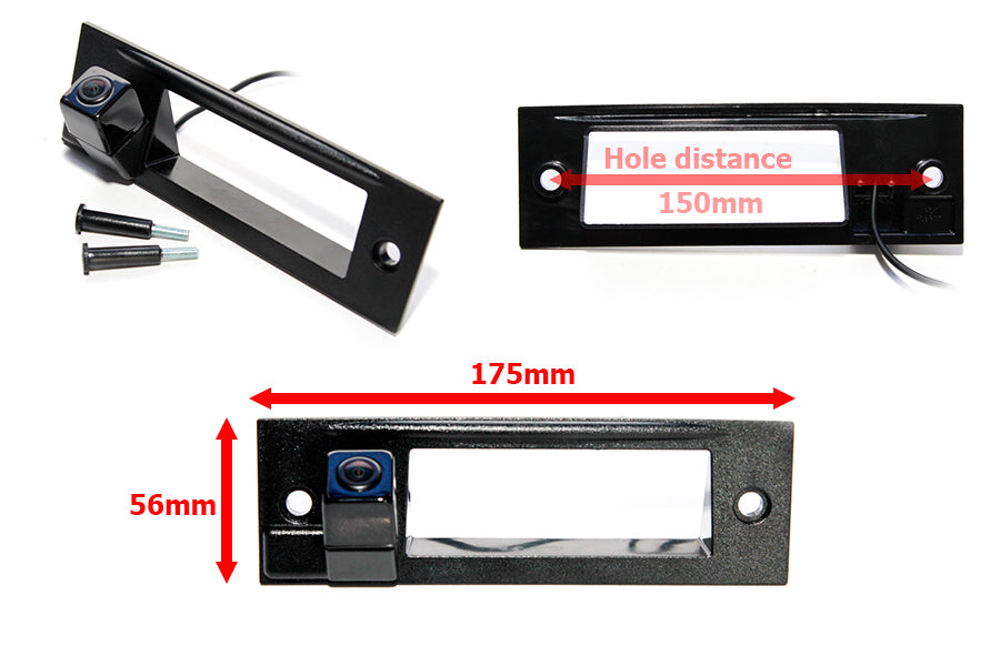 Chevrolet Cruze (J400) Reverse View Rear Number Plate Light Camera (NTSC)