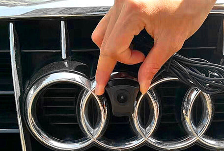 Audi Front View Parking Camera (FRONT AUDI BADGE FITTING)