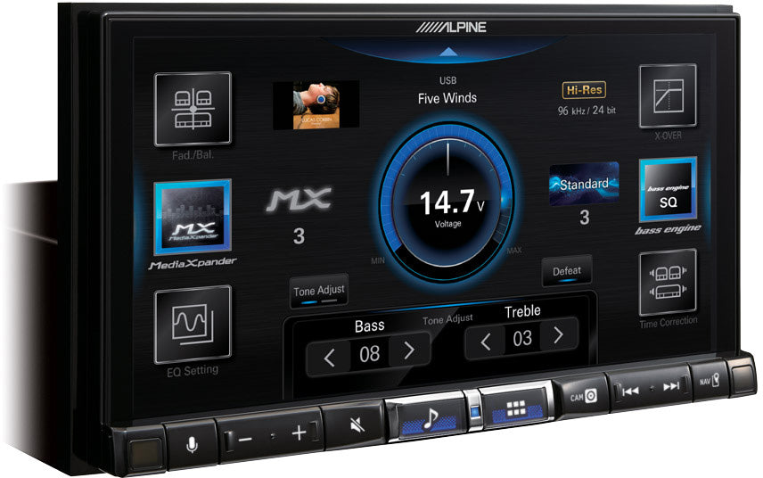 Alpine ILX-705D - 7” Digital Media Bluetooh Apple CarPlay/Android Auto