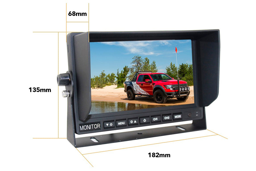 7 Inch Rear View Camera Monitor/Screen (4 PIN Connection)