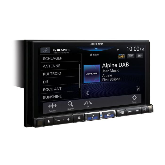 Alpine ILX-705DM - 7” Digital Media Bluetooh Apple CarPlay/Android Auto