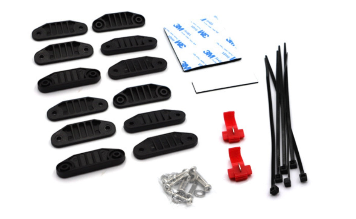 12V-24V Commercial Vehicle, Truck, Van Rear Parking Sensor Kit With Distance Display and Buzzer