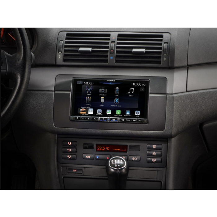 Alpine ILX-705E46 - 7" Touchscreen CarPlay Android Auto DAB Bluetooth Stereo For BMW E46