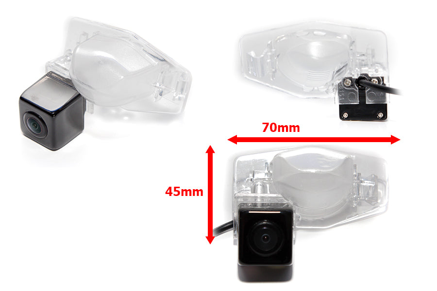 Honda Logo Reverse View Rear Number Plate Light Camera (NTSC)