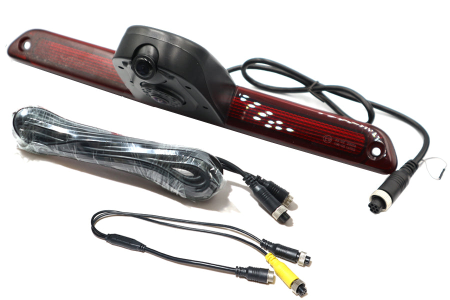Mercedes Sprinter, VW Crafter (2006-2016) DUAL LENS High Level Brake Light Rear View Camera (NTSC)