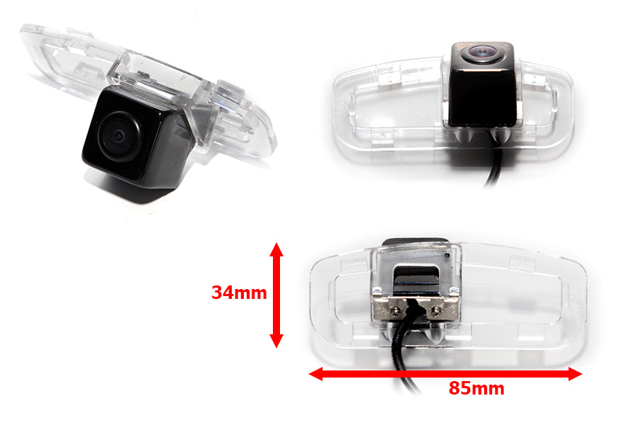Honda Accord Reverse View Rear Number Plate Light Camera (NTSC)