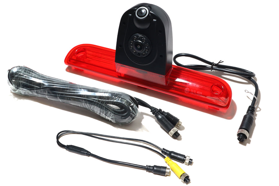 Fiat Ducato (2006-2014) DUAL LENS High Level Brake Light Rear View Camera (NTSC)