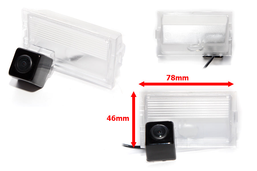 Land Rover Discovery IV Reverse View Rear Number Plate Light Camera (NTSC)