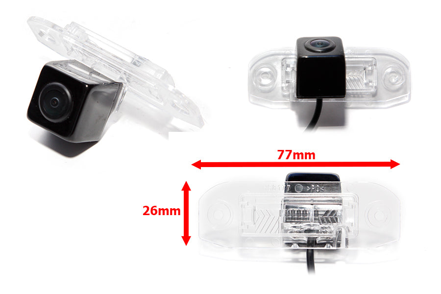 Volvo V60 Reverse View Rear Number Plate Light Camera (NTSC)