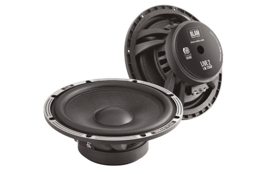 BLAM LIVE L200P - POWER 200mm (8 inch) 200W High-Performance 2-Way Component Speaker System