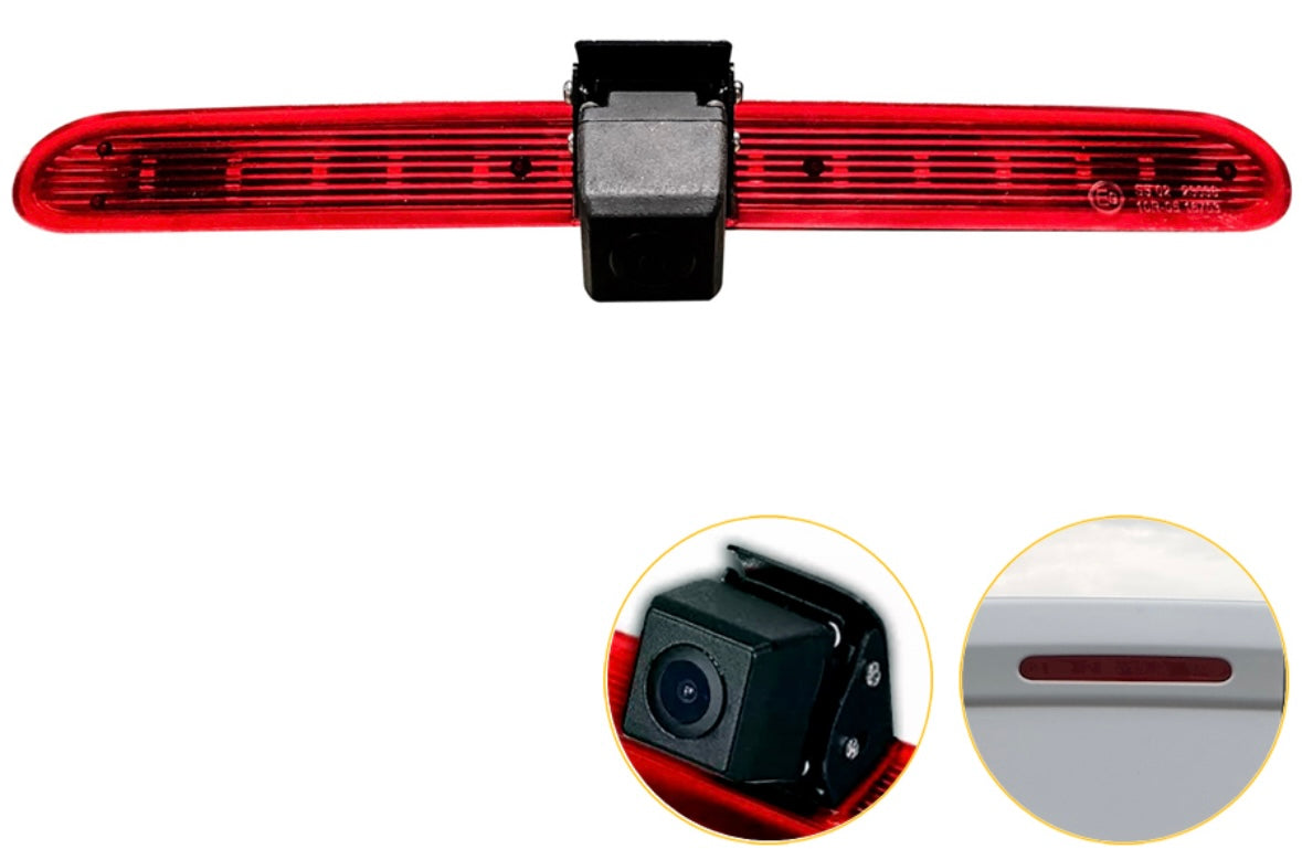 Peugeot Rifter High Level Brake Light Reverse Camera (NTSC)
