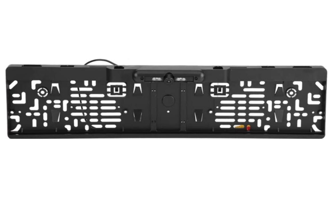 UK & European Car Number Plate/ Registration Plate Frame With Built In Rear View Camera (NTSC)