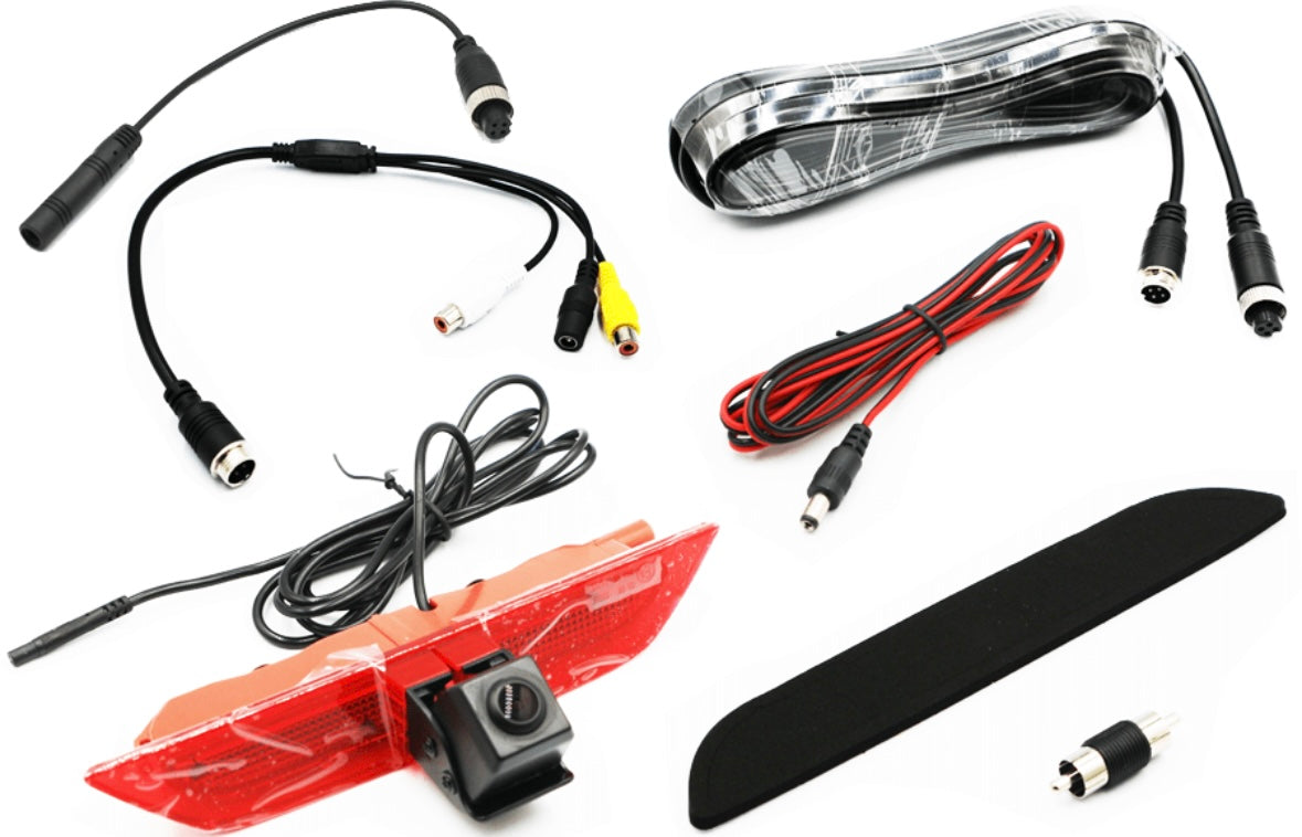 Volkswagen Caddy (2020 Onwards) High Level Brake Light Reverse View Camera (NTSC)
