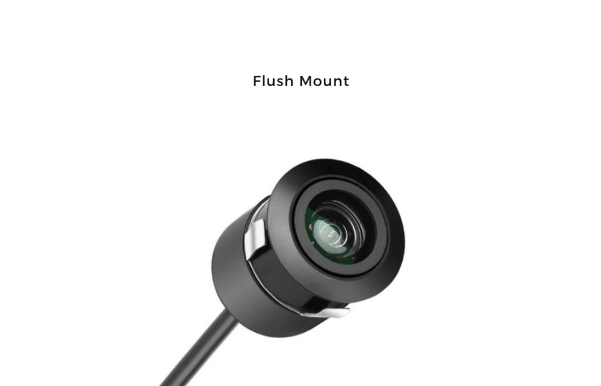 Universal Vehicle Reverse View 18mm Flush Mount Camera (NTSC)
