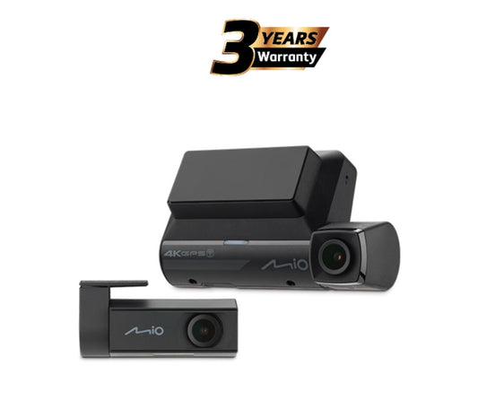 Mio MiVue 955WD Front and Rear Dash Cam with HDR Recording