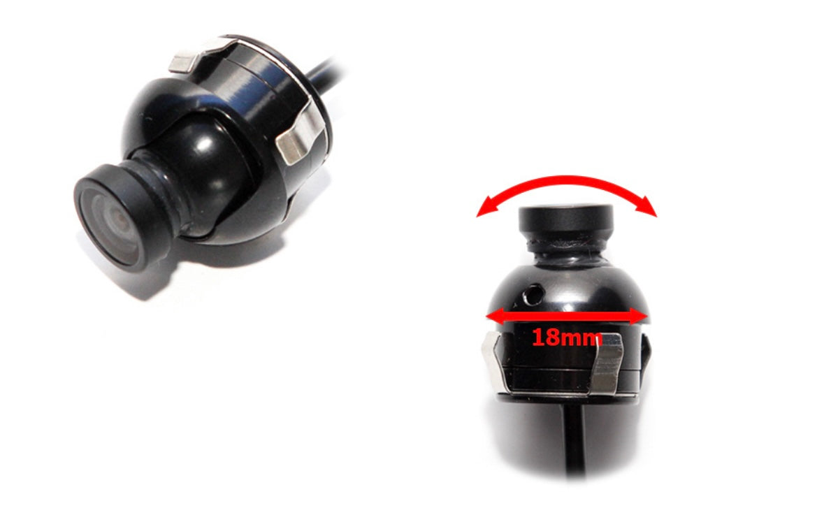 Universal Adjustable Push Fit Vehicle Rear View Camera (NTSC)