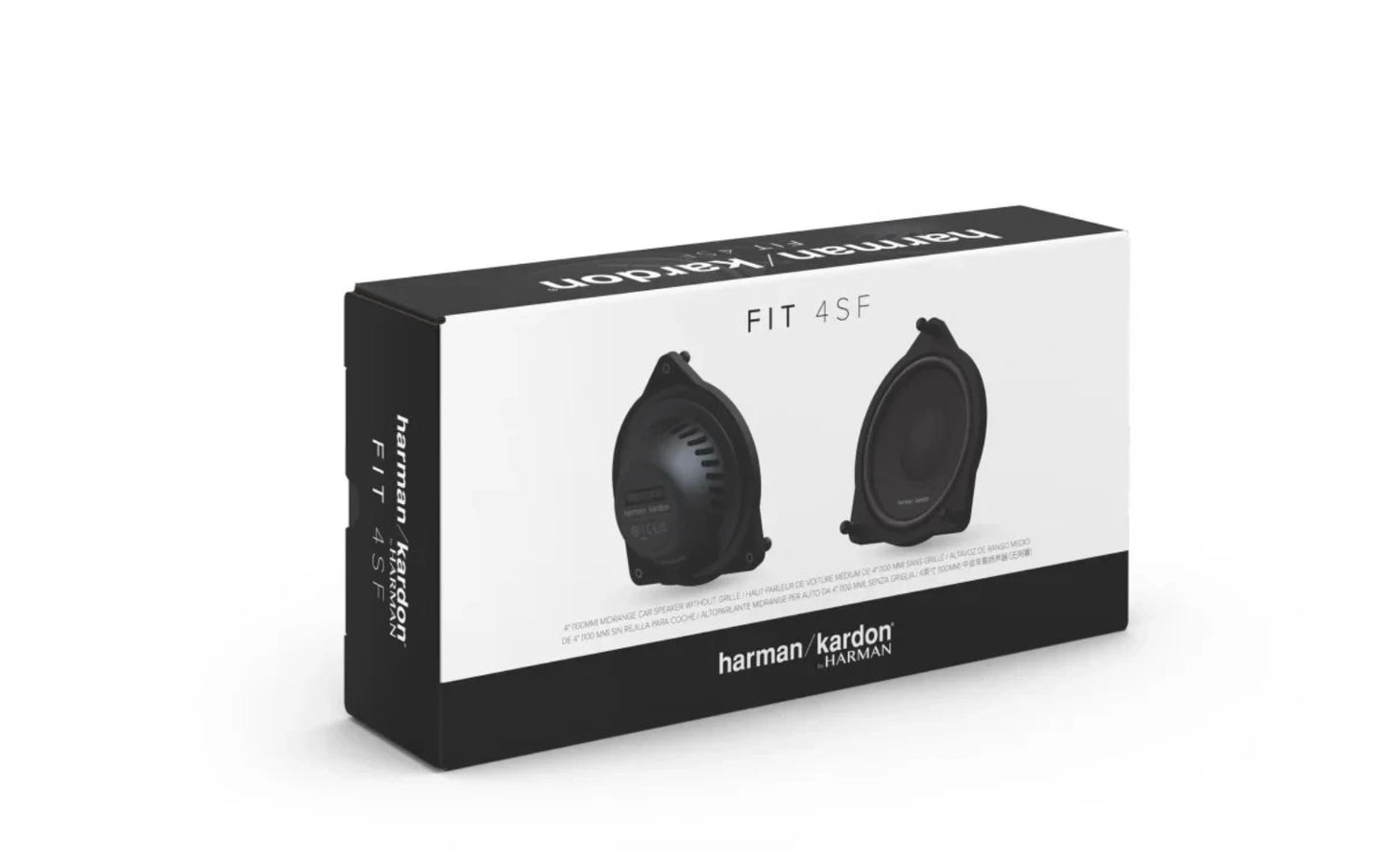 Harmon Kardon FIT 4SF - Fit Series 4 Inch Mid Range Car Speakers For Mercedes (Plug & Play)