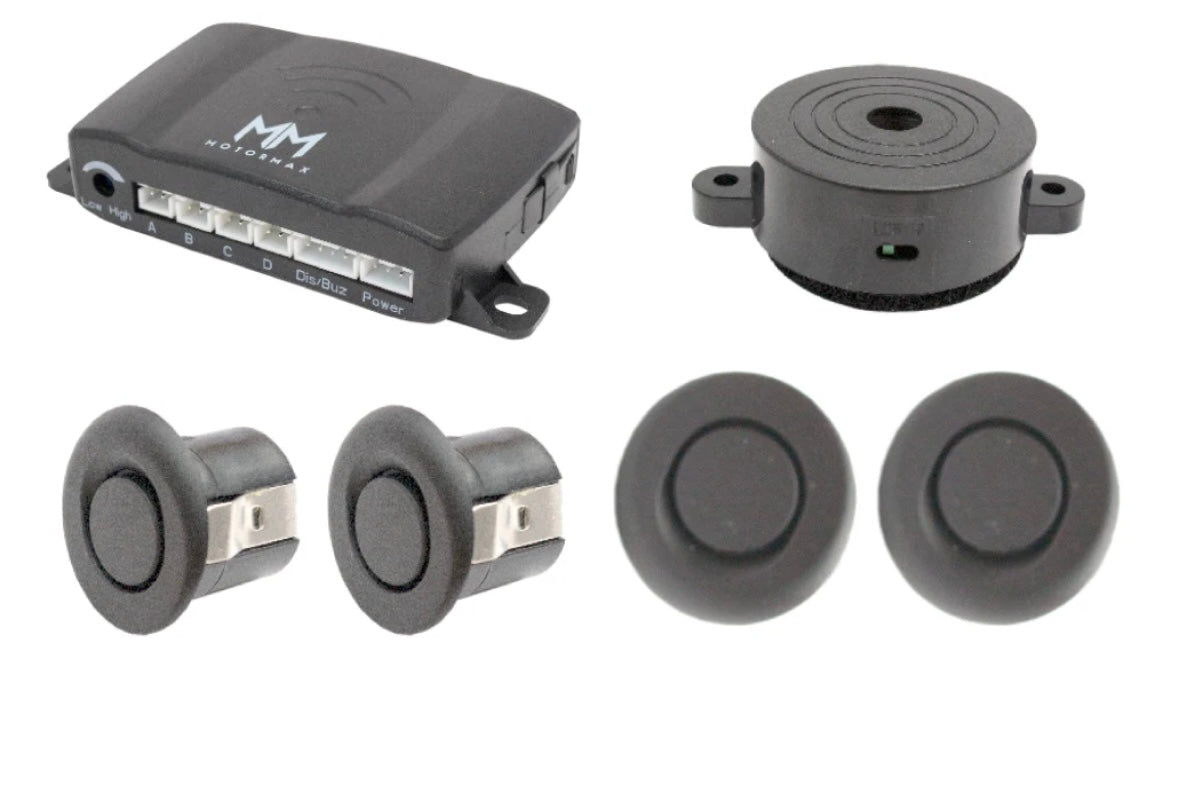 Motormax Parking Sensors Angled Front Kit - Matt