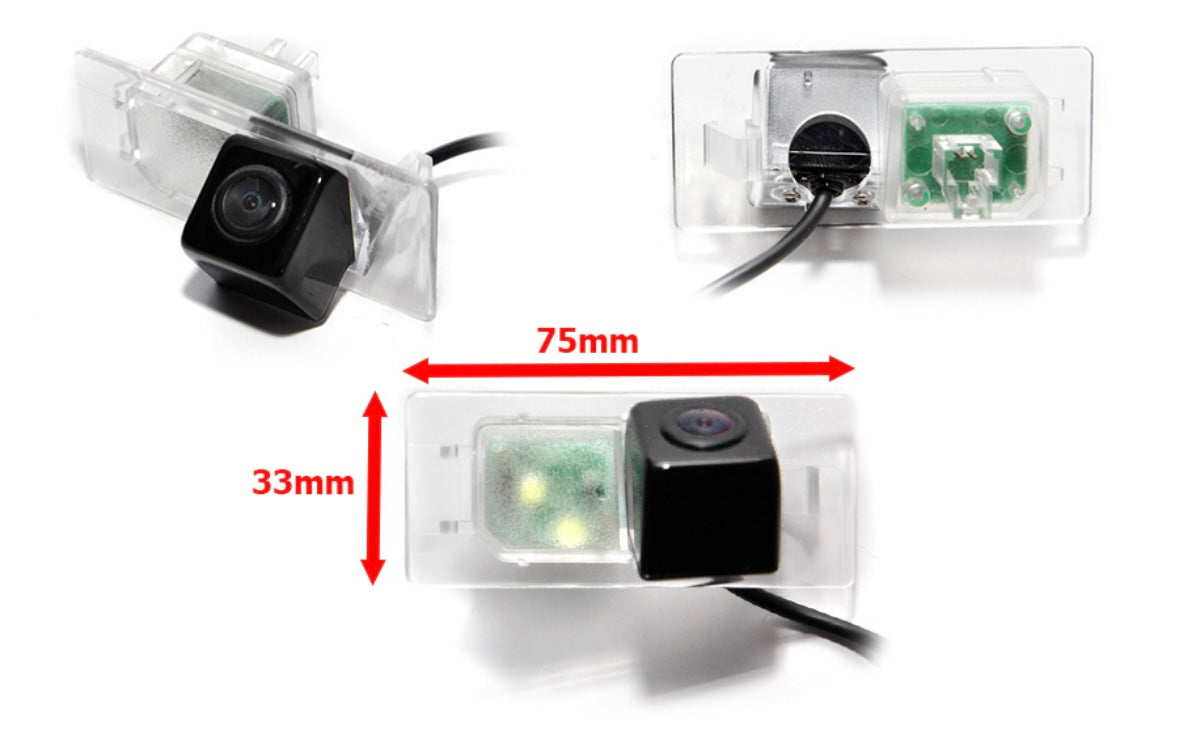 Volkswagen Transporter T6 Reverse View Rear Number Plate Light Camera (NTSC)