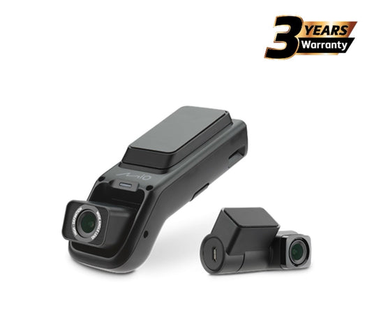 Mio MiVue J756DS Full HD 1080p Front and Rear WiFi GPS Dual Dash Cam
