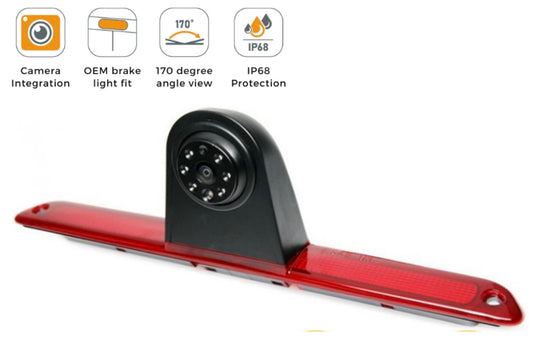 Mercedes Sprinter, VW Crafter (2006-2016) Reverse View High Level Brake Light Camera (NTSC)
