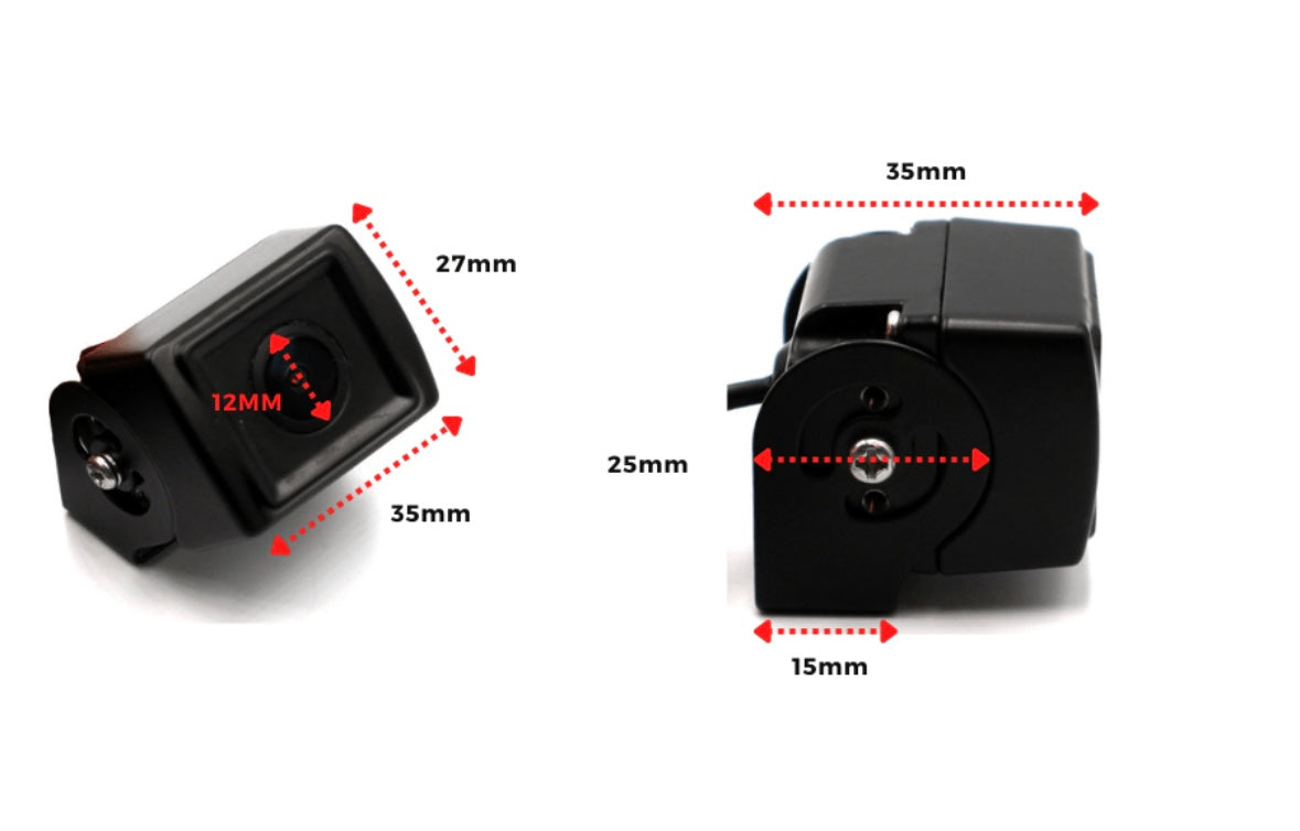 Universal Vehicle Front & Rear View Camera With Heavy Duty Adjustable Bracket (NTSC)