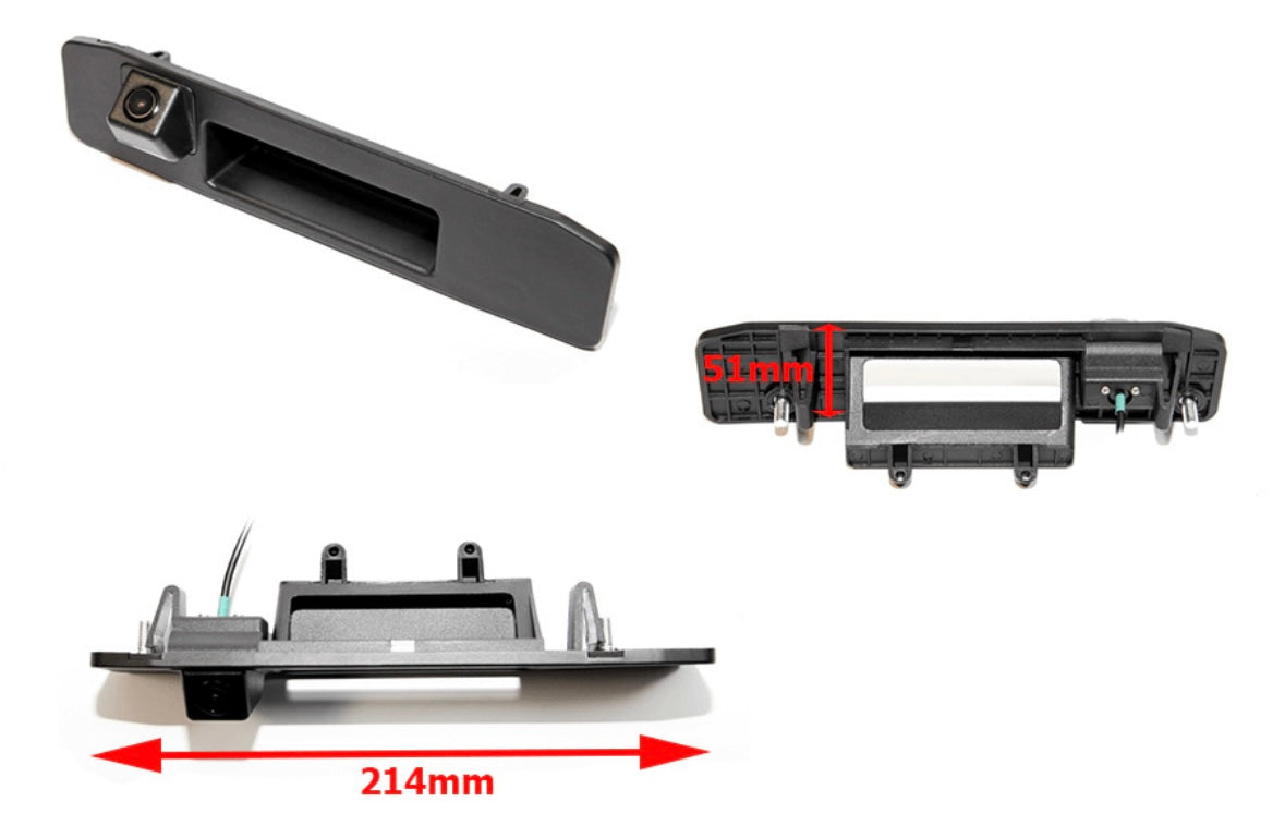 Mercedes A-Class Reverse View Tailgate Handle Camera (NTSC)