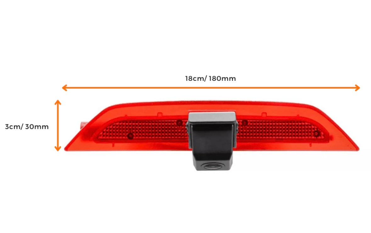 Volkswagen Caddy (2020 Onwards) High Level Brake Light Reverse View Camera (NTSC)