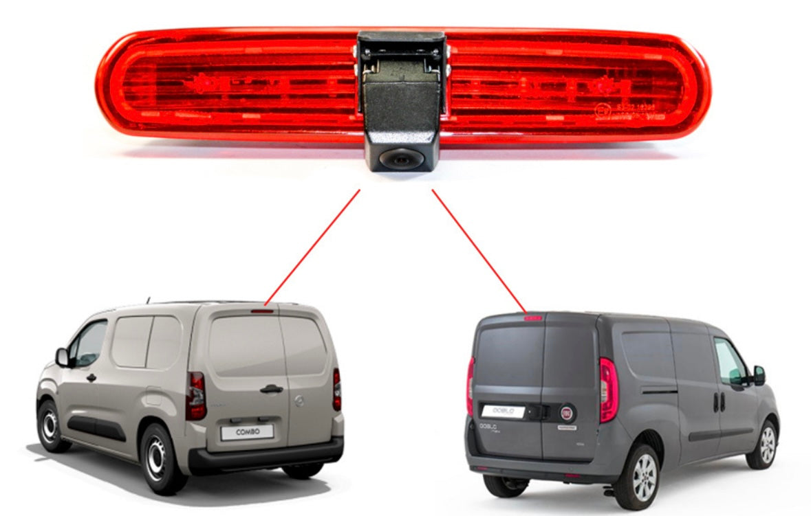 Vauxhall Combo (2011-2017) Reverse View High Level Brake Light Camera (NTSC)