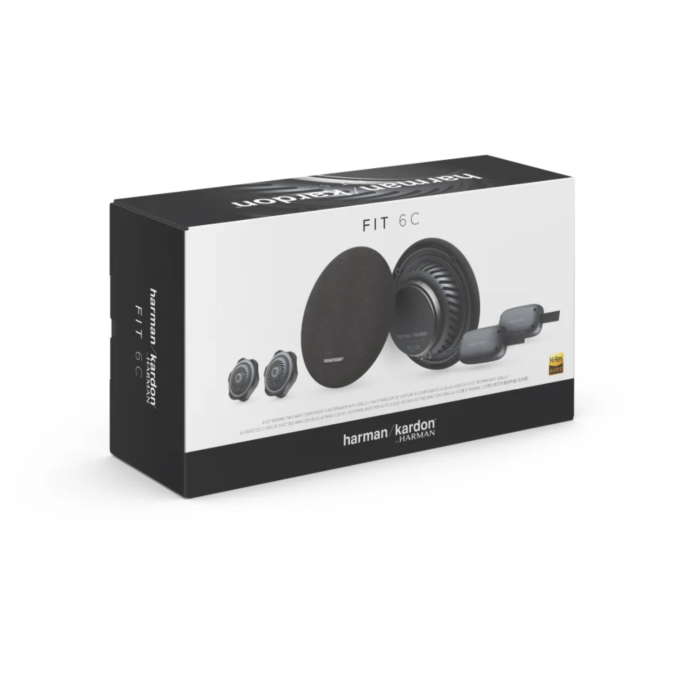 Harman Kardon FIT 6C - 6.5 Inch 2-Way Component Car Speakers 400W
