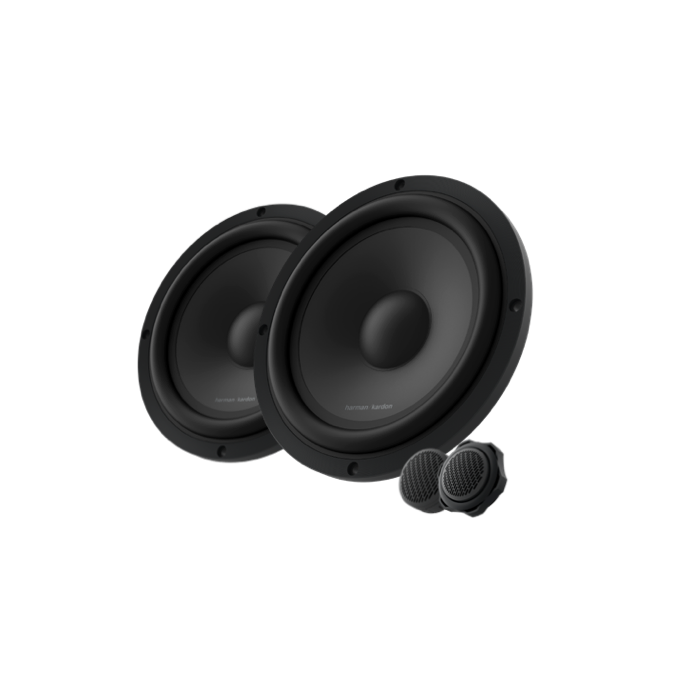 Harman Kardon FLOW 601CFS 6.5" (165mm) 2-Way Car Component Speakers 720W