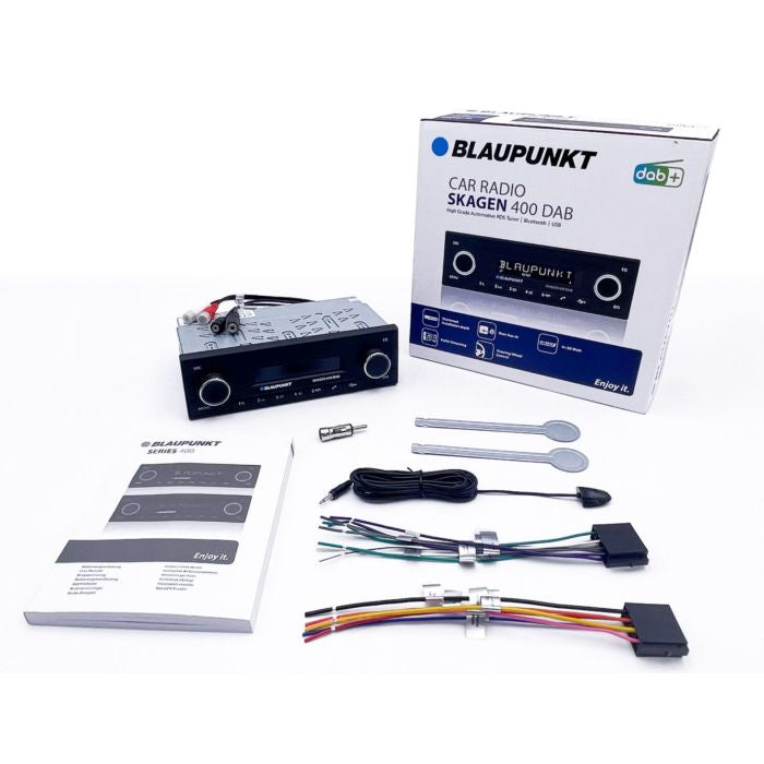 Blaupunkt SKAGEN 400DAB-BT MP3 USB Bluetooth DAB+ IPhone Stereo Tuner