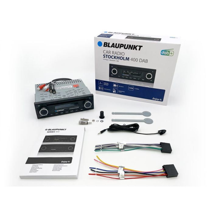 Blaupunkt Stockholm 400DAB - CD MP3 DAB Digital Radio Bluetooth USB Aux Car Stereo