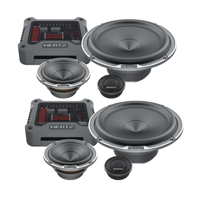 Hertz MILLE MPK 163.3 PRO - 3-Way Component Car Speakers