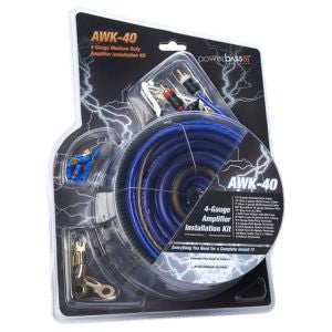 Powerbass AWK-40 - Heavy Duty 4 Gauge CCA Wiring Kit