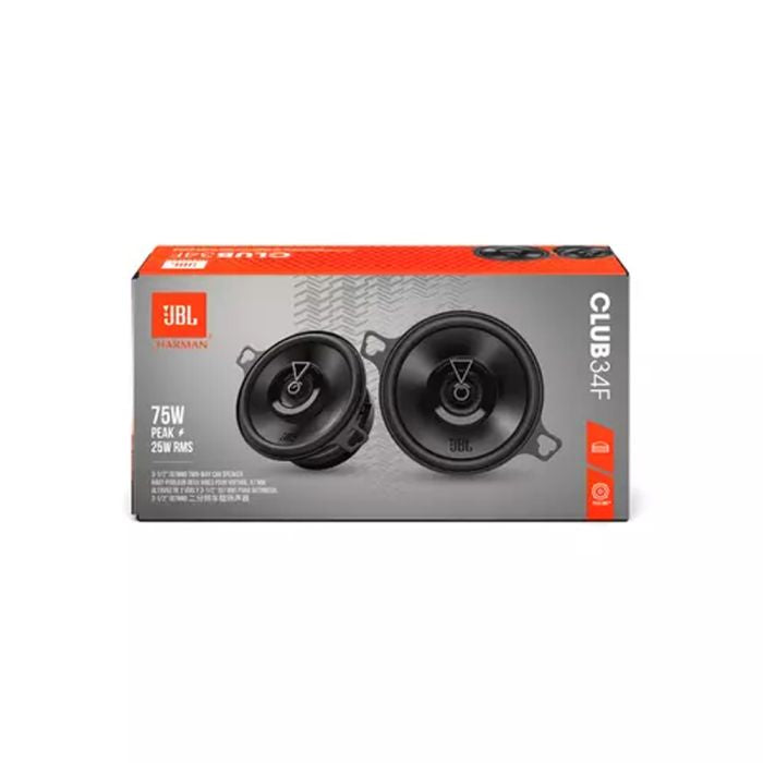JBL Club 34F - 3.5" 2 Way Coaxial Car Speaker 150W Total Power