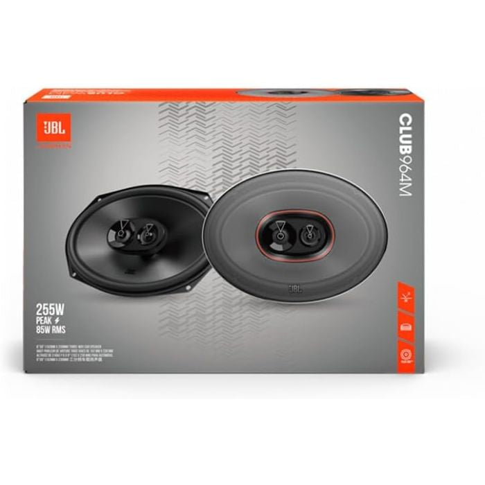 JBL CLUB 964M - 6" X 9" 3 Way Coaxial Shelf Speakers 510W Total Power