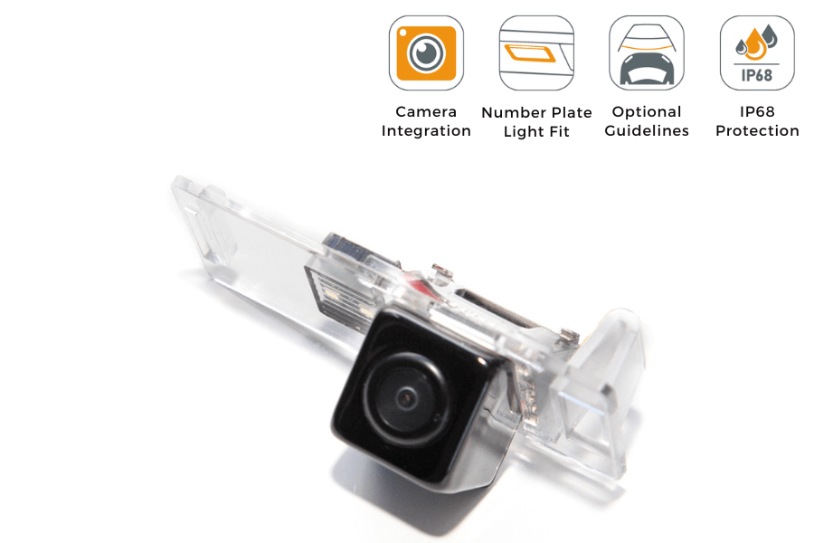 Holden Trax Reverse View Rear Number Plate Light Camera (NTSC)