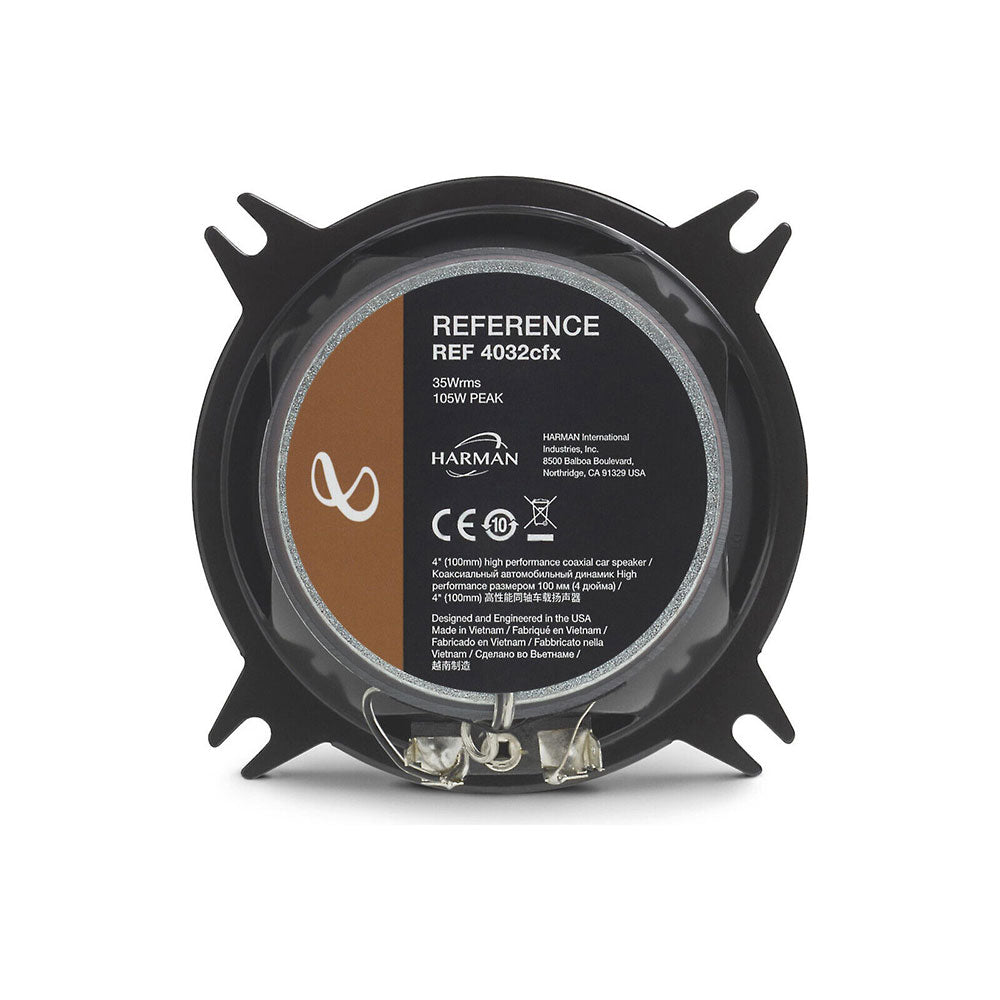 Infinity REF-4032CFX 4" 100mm Reference Series Coaxial Car Speakers