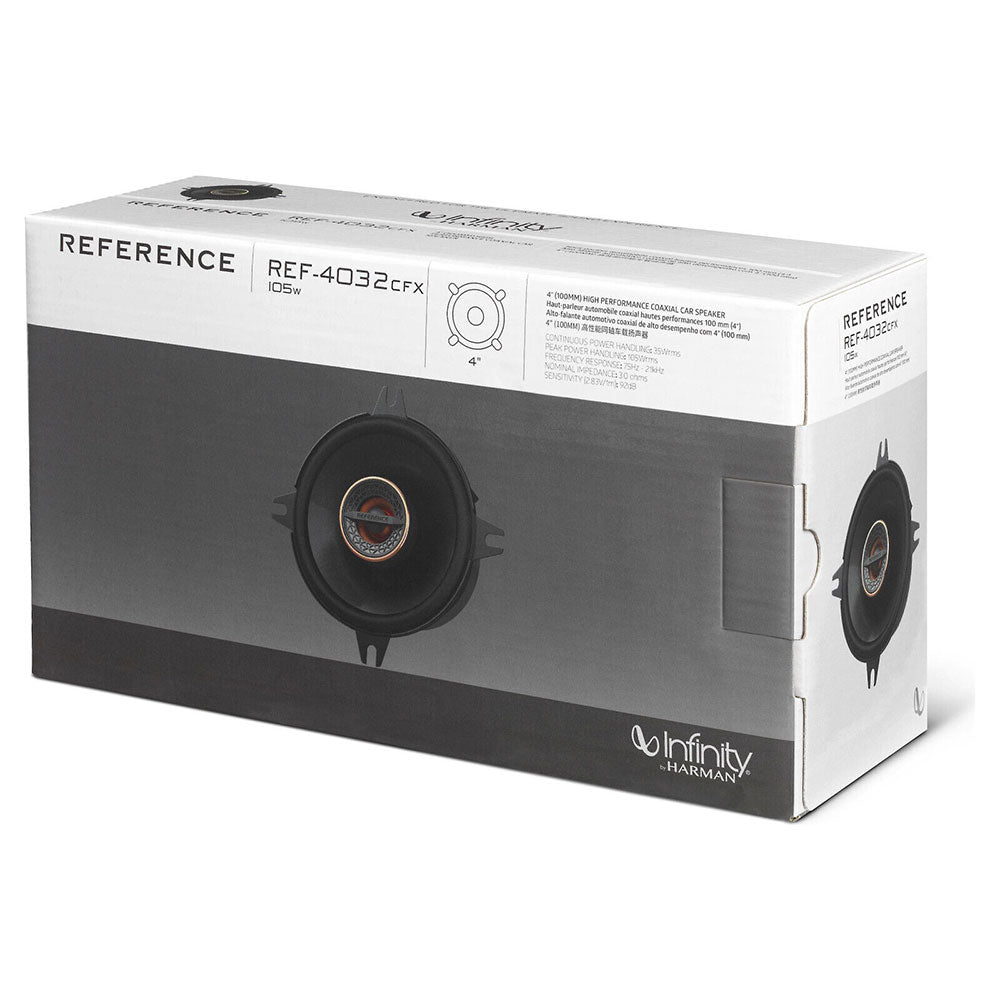 Infinity REF-4032CFX 4" 100mm Reference Series Coaxial Car Speakers