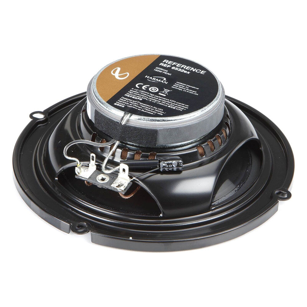 Infinity REF-6532EX Reference 165 Watt 6.5" 2 Way Shallow Fit Coaxial Car Speakers