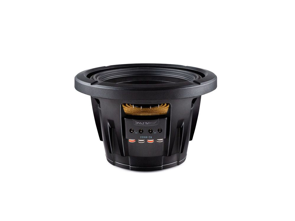 Alpine R2-W8D2 - 8" Type R Series Dual 2 Ohm Car Subwoofer 1000W