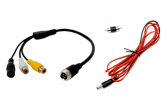 4 PIN Male To RCA Phono Converter Cable(With Male Adapter)